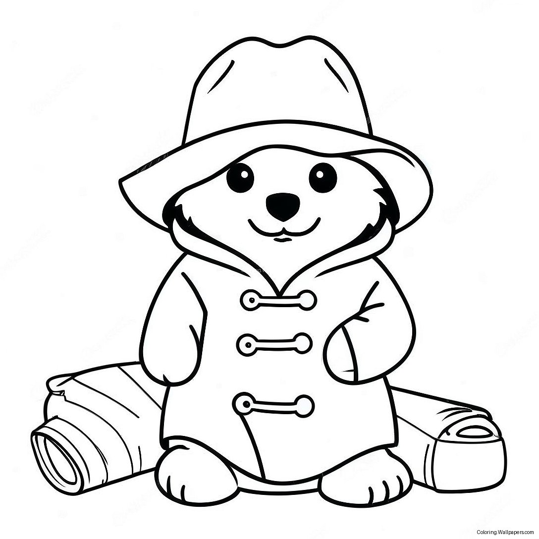 Paddington Bear Coloring Page 48345