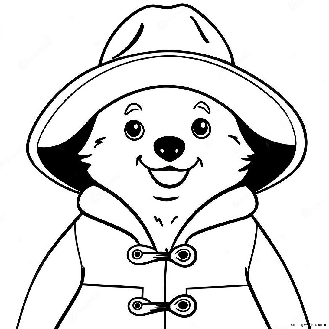 Paddington Bear Coloring Page 48346