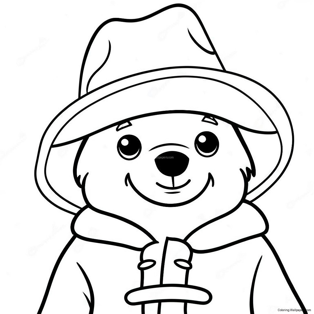 Paddington Bear Coloring Page 58579