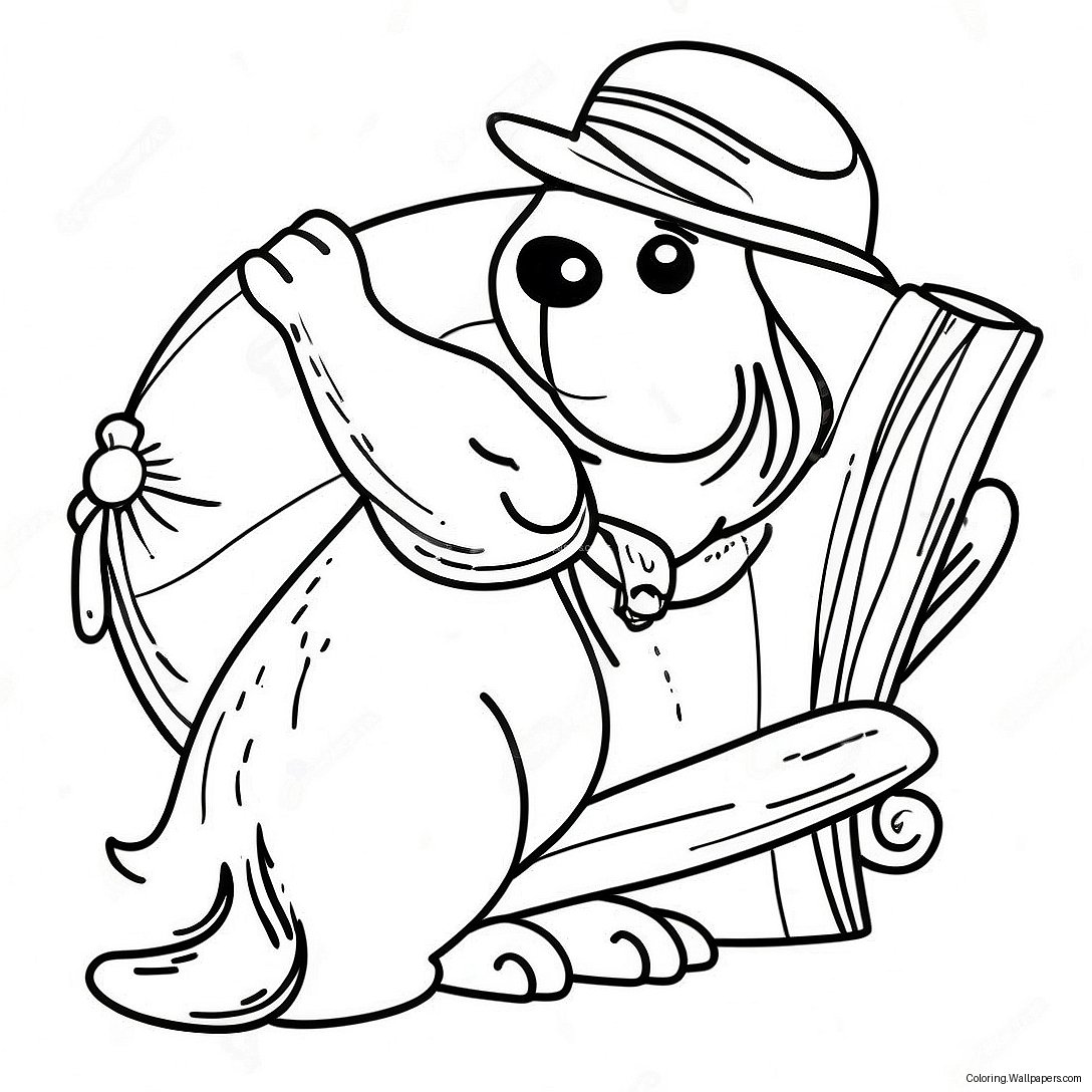 Padres Coloring Page 17361