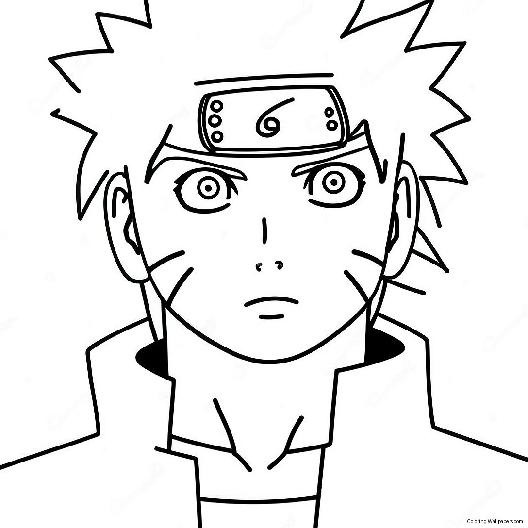 Pain Naruto Ausmalbild 46818