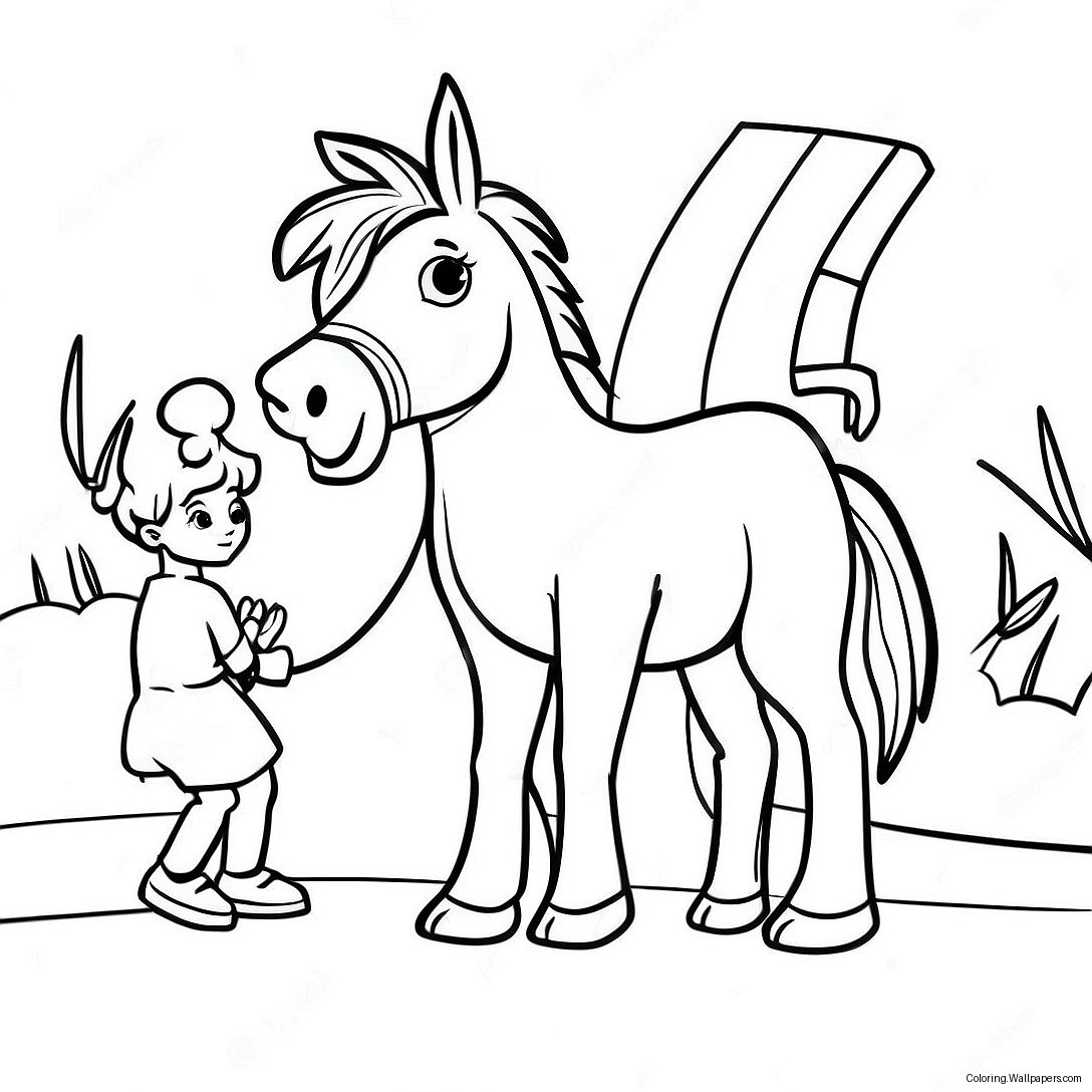 Palm Sunday Coloring Page 13268