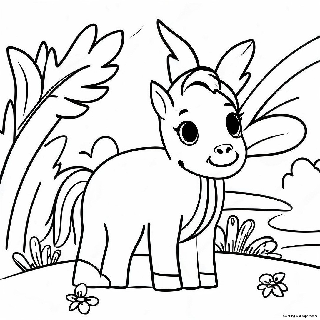 Palm Sunday Crafts Coloring Page 58467