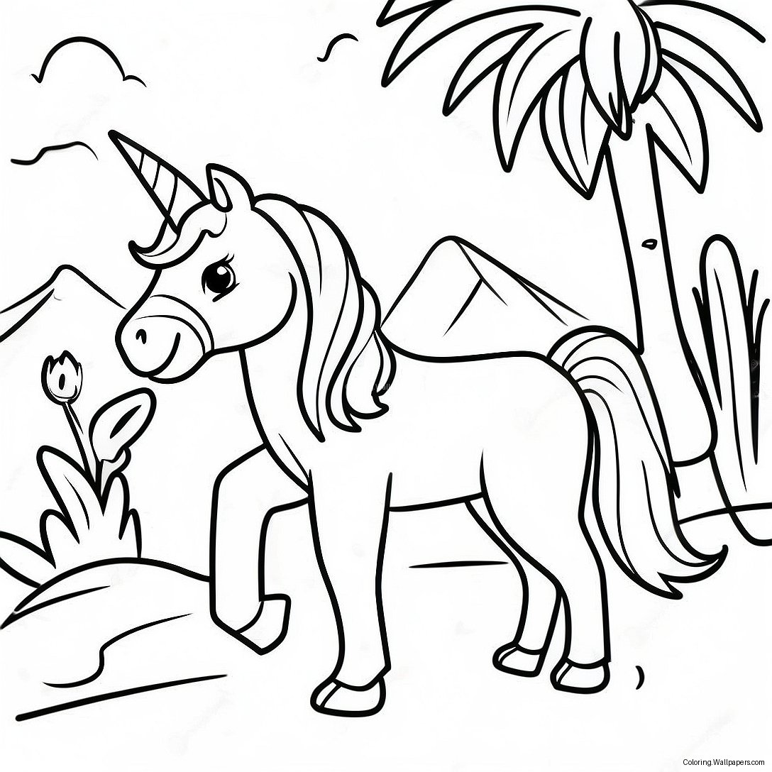 Palm Sunday Crafts Coloring Page 58468