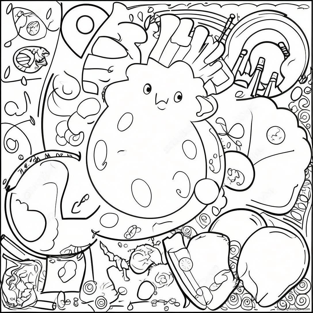 Parts Of Speech Coloring Page 52481