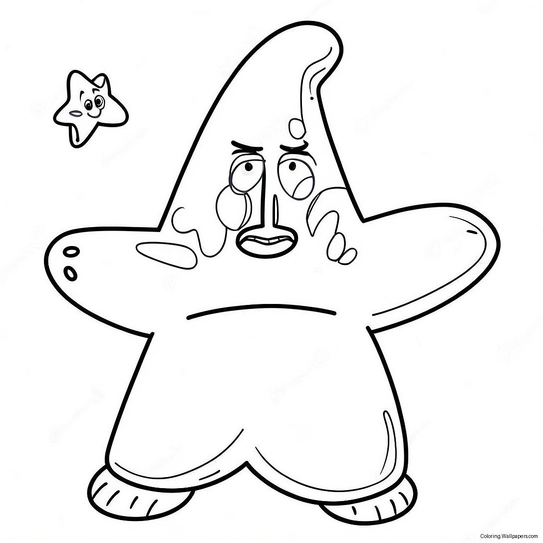 Patrick Star Coloring Page 2172