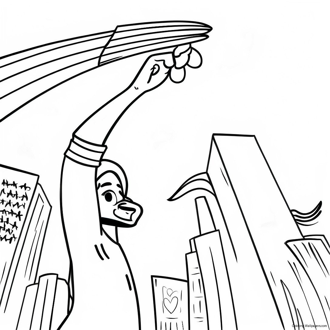 Patriotic September 11 Coloring Page 3695