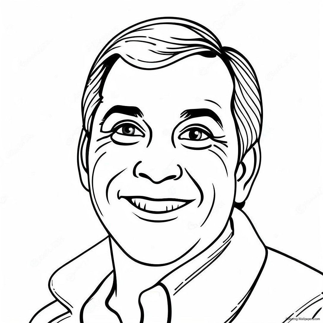 Paul With A Bright Smile Coloring Page 43853