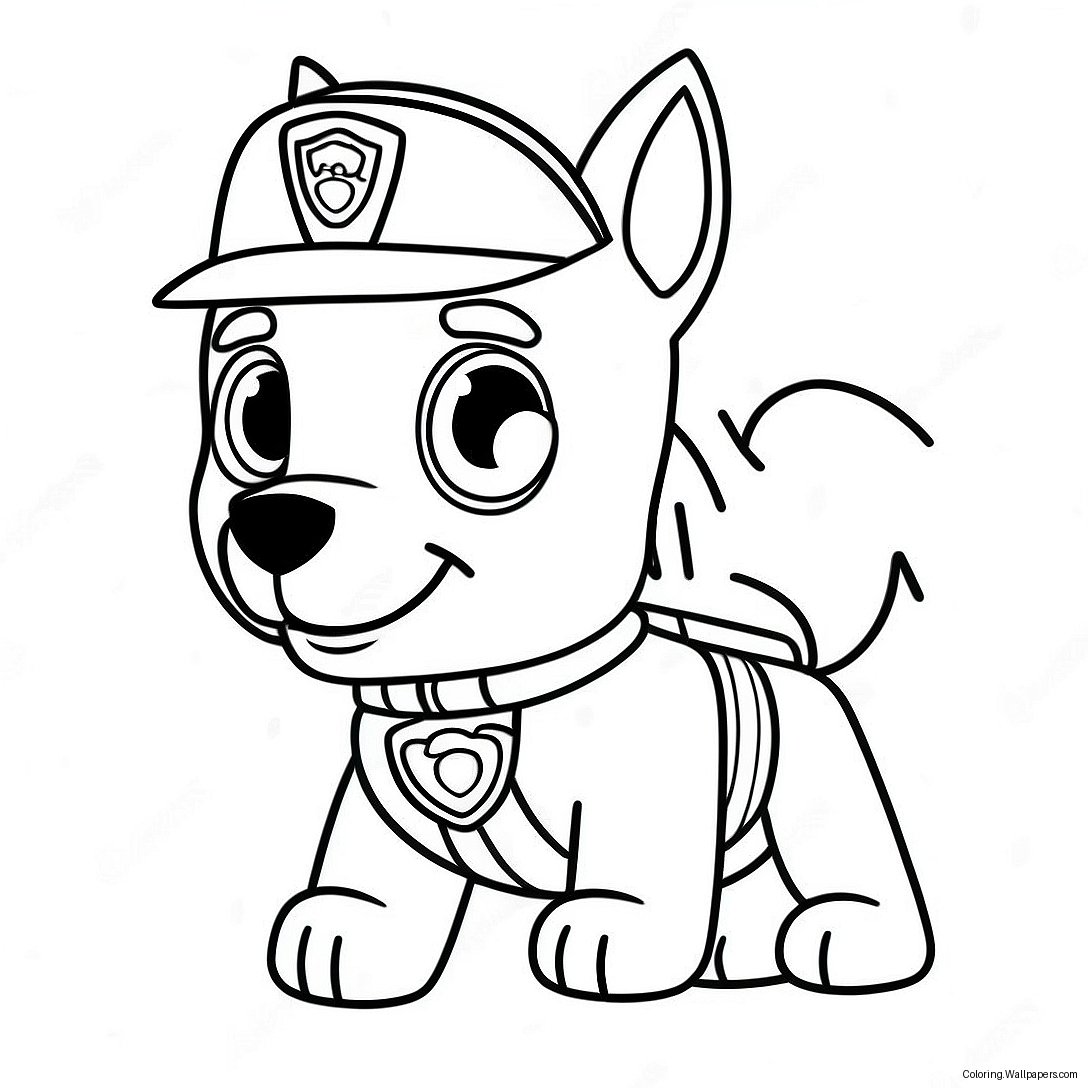 Paw Patrol Moto Pups Kleurplaat 57303