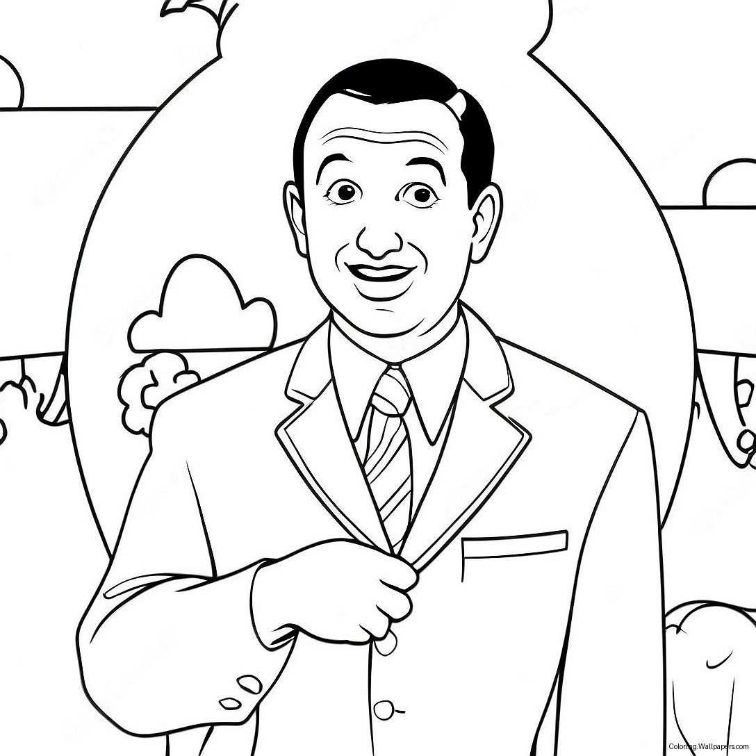 Page À Colorier Pee Wee Herman 42231