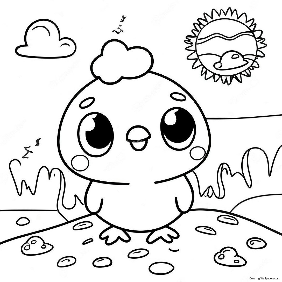 Peep And The Big Wide World Coloring Page 34694