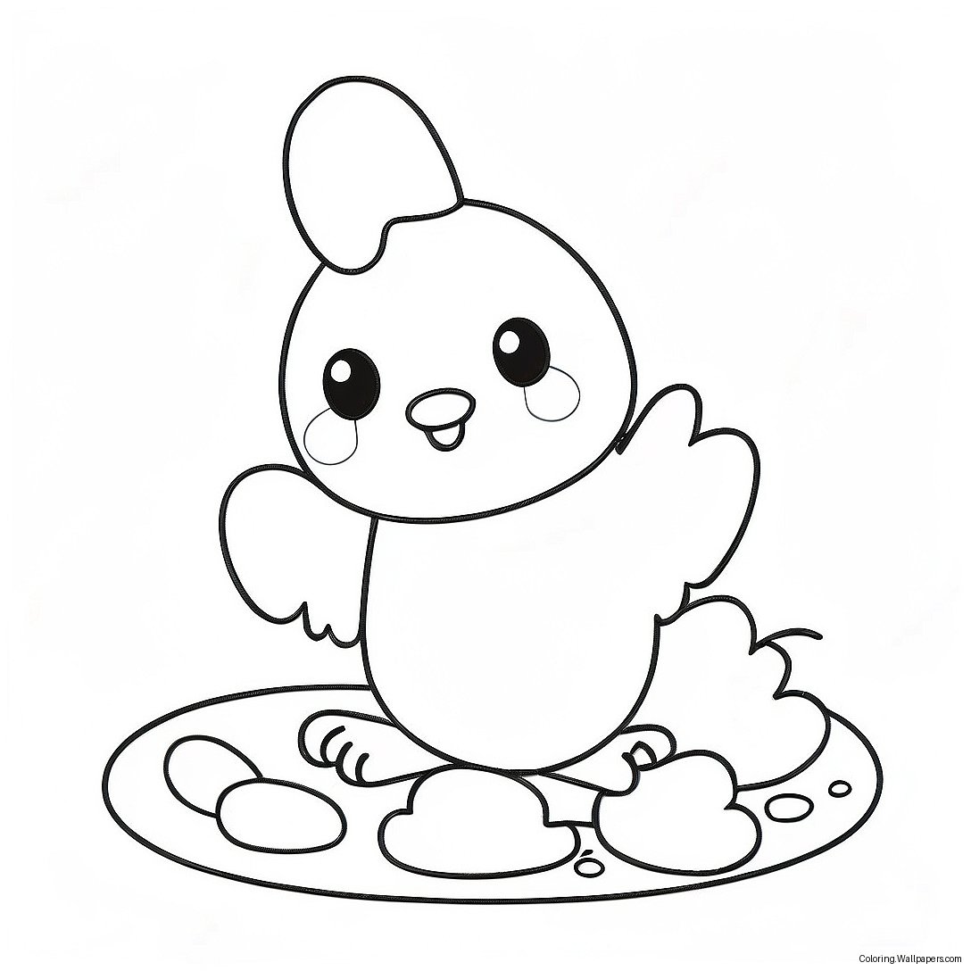 Peeps Coloring Page 43517