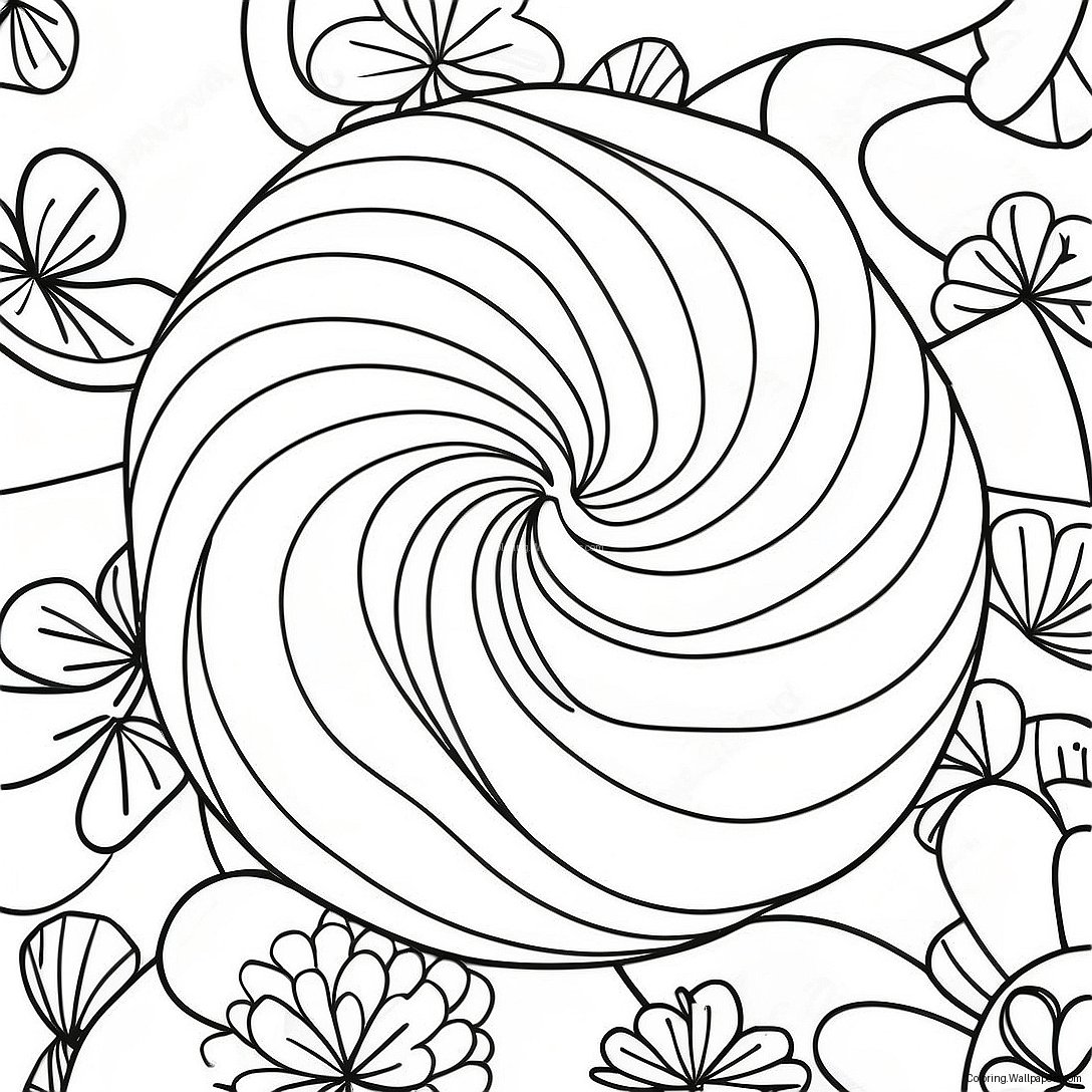 Peppermint Candy Coloring Page 47283