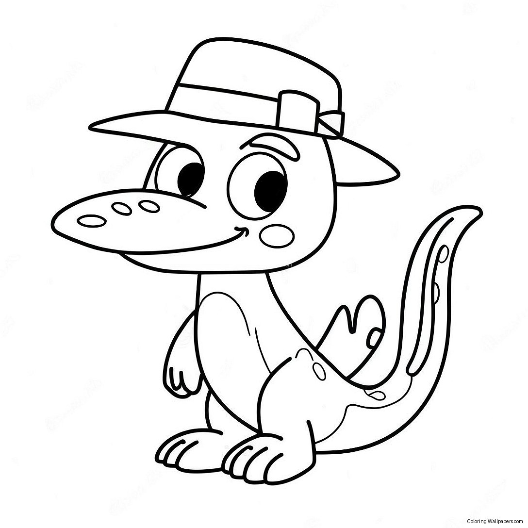 Perry The Platypus Coloring Page 26005