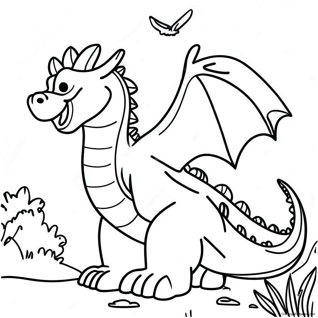 Pete's Dragon Coloring Page 54457