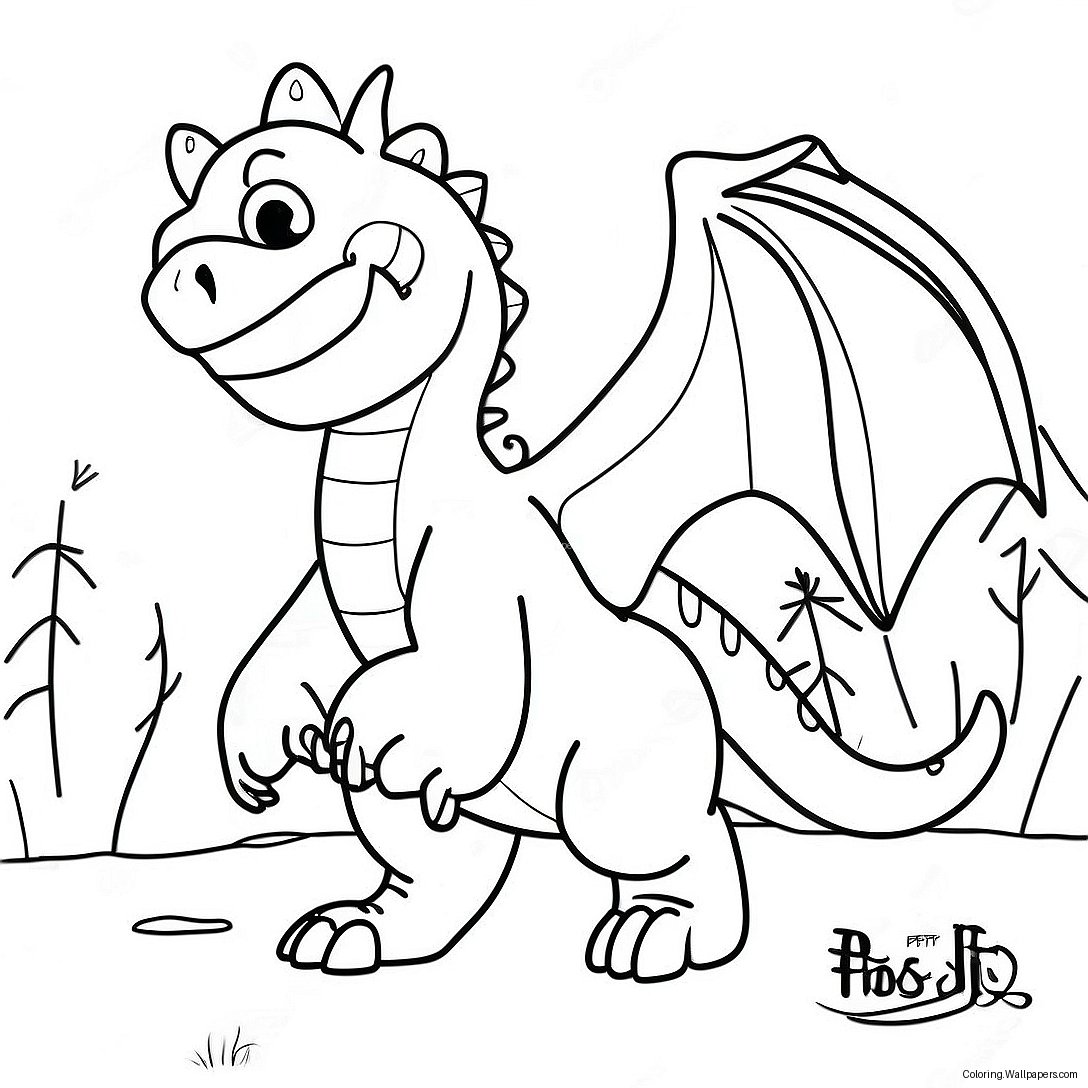 Pete's Dragon Coloring Page 54458