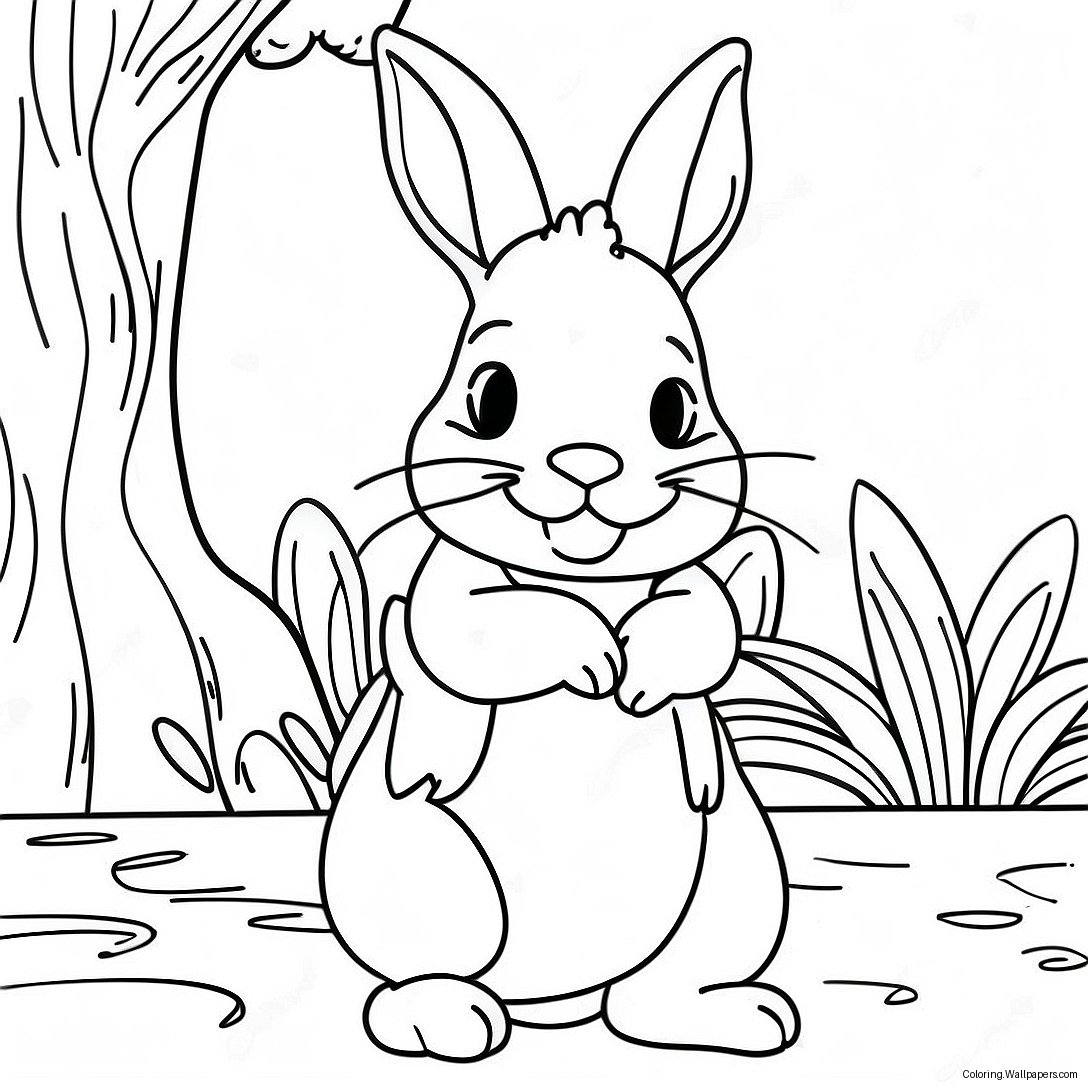 Peter Rabbit Coloring Page 53358