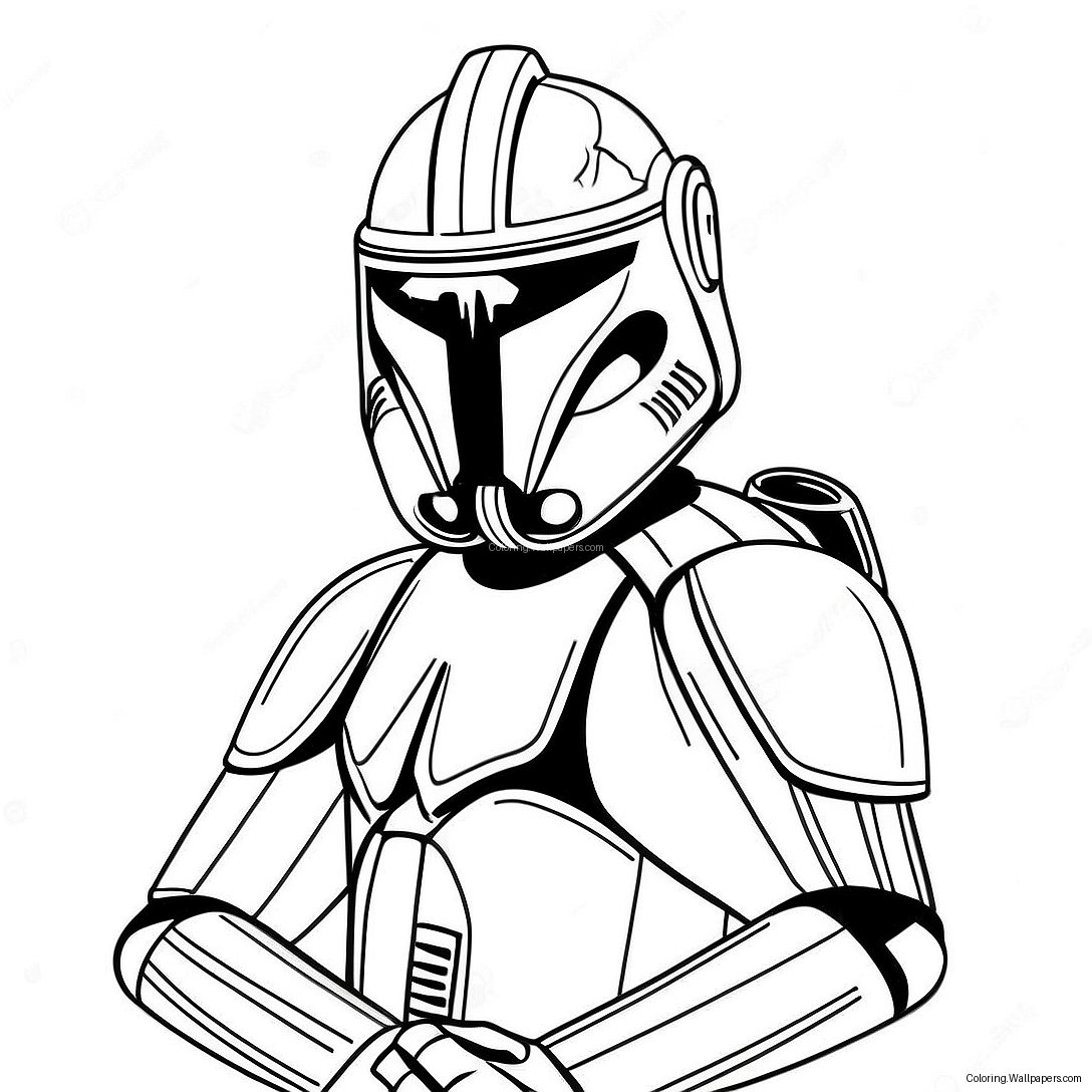 Phase 1 Clone Trooper Coloring Page 52018