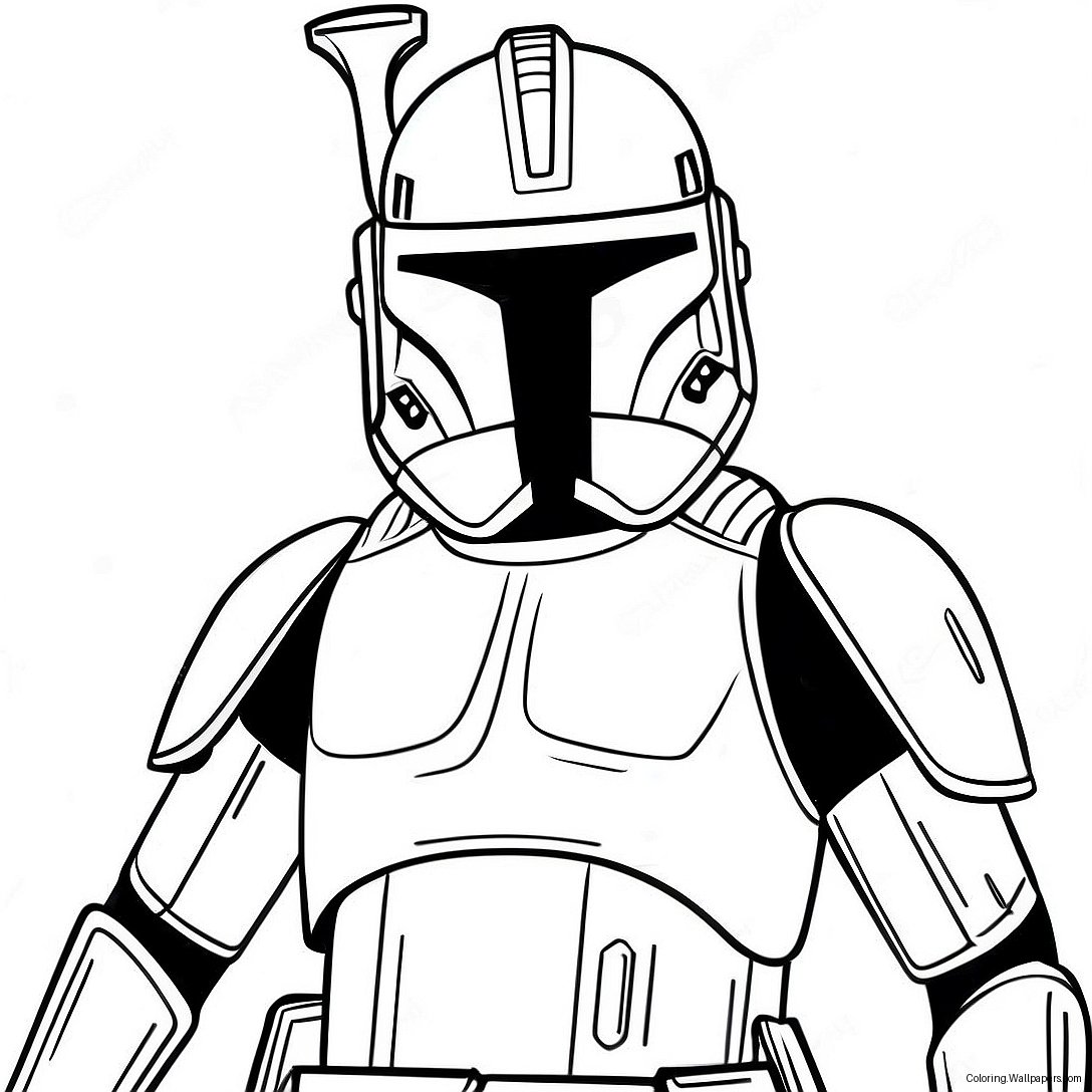 Fase 2 Klon Trooper Action Pose Malebog 23555