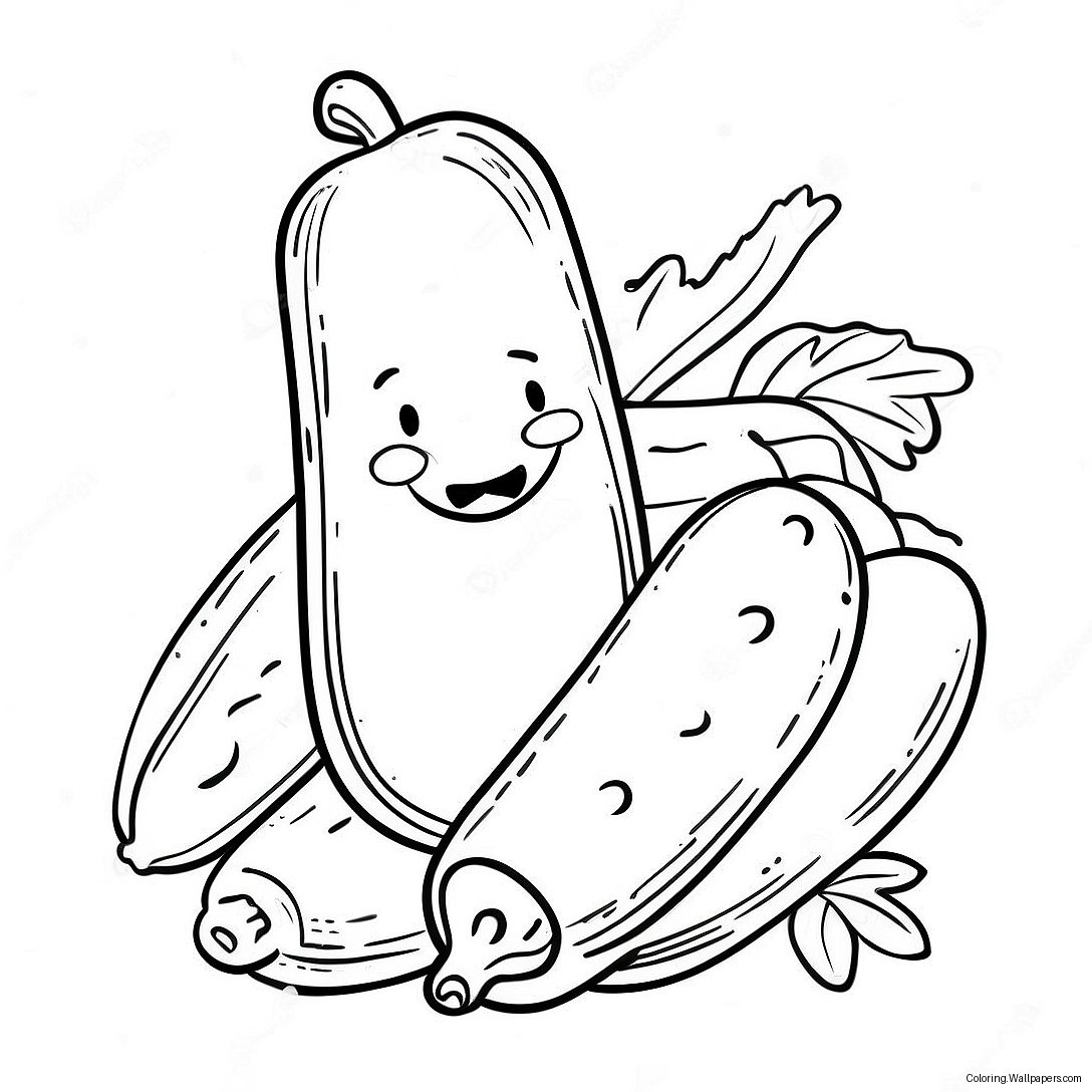 Pickle Coloring Page 37971