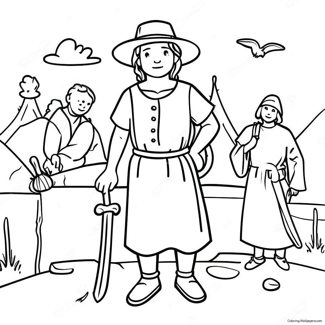 Pilgrim's Progress Coloring Page 37707