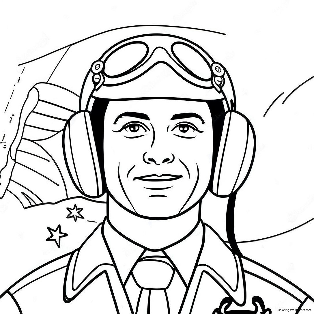 Page À Colorier Pilote 52418