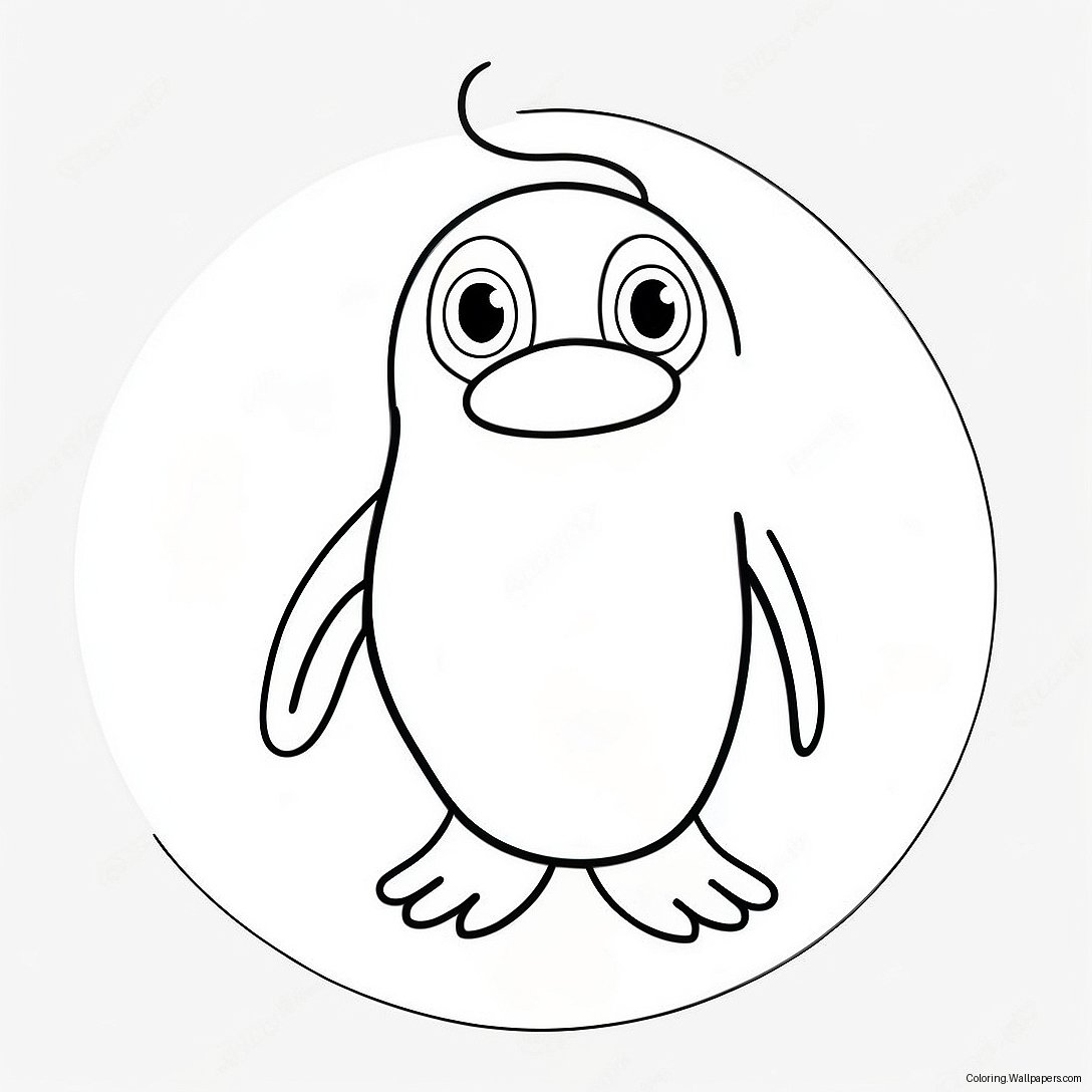 Page À Colorier Pingu 27376