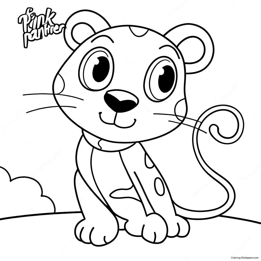 Pink Panther Coloring Page 16935