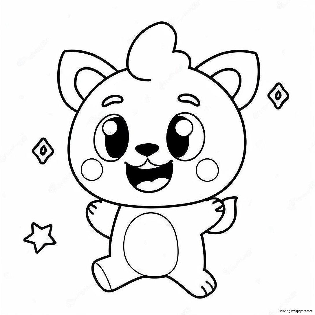 Página Para Colorear De Pinkfong 2204