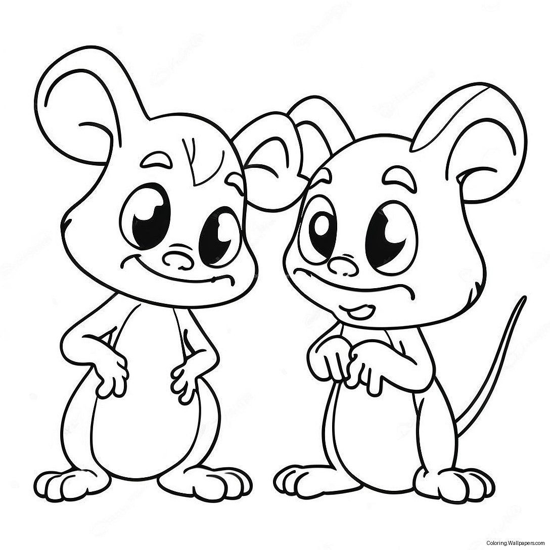 Pinky And The Brain Coloring Page 29992