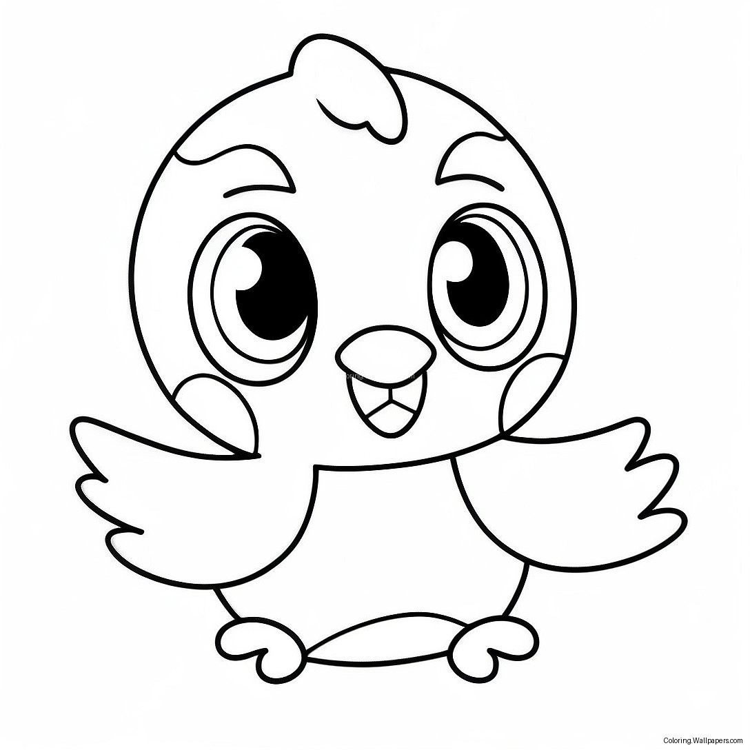 Piplup Kleurplaat 14285