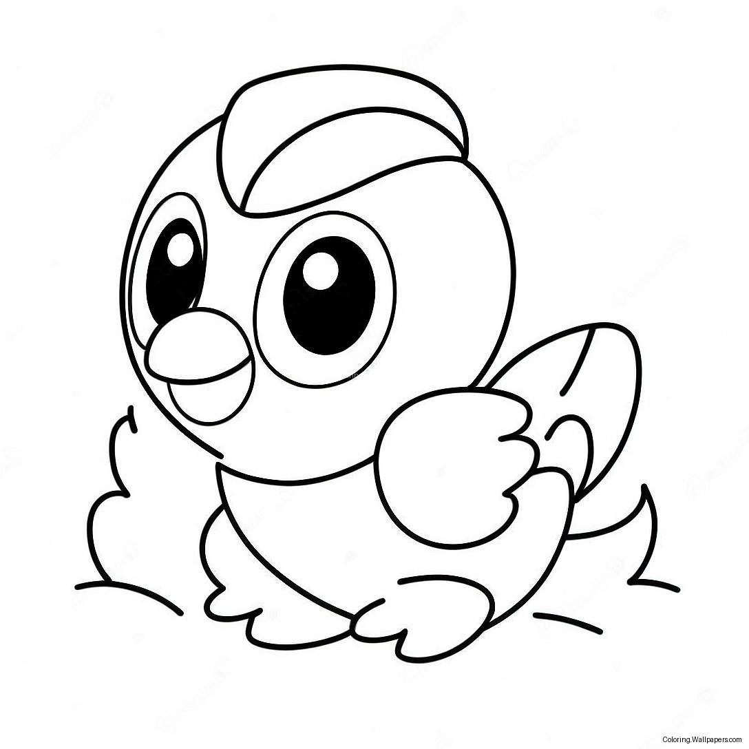 Piplup Kleurplaat 14286