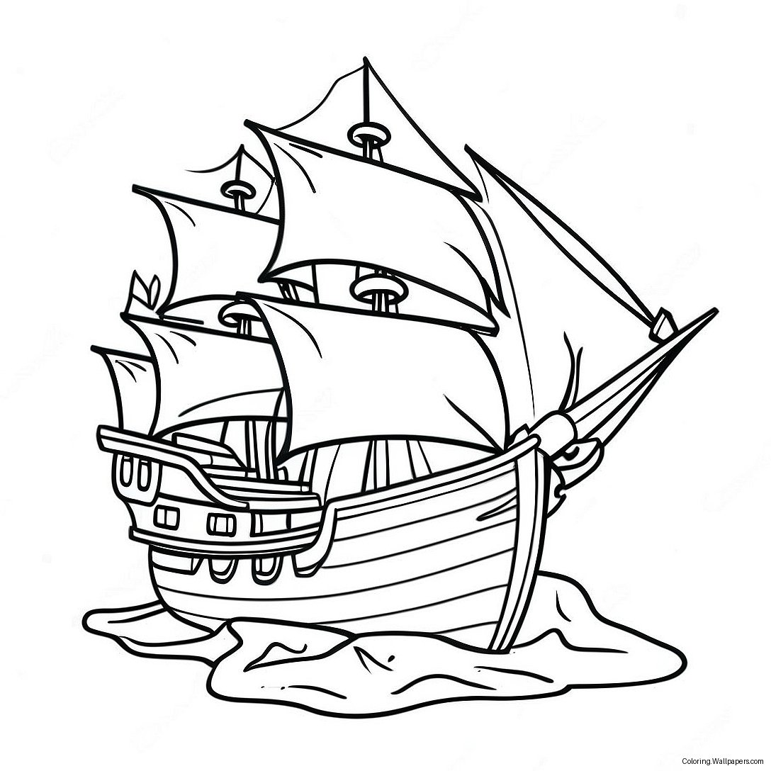 Pirates Coloring Page 42267