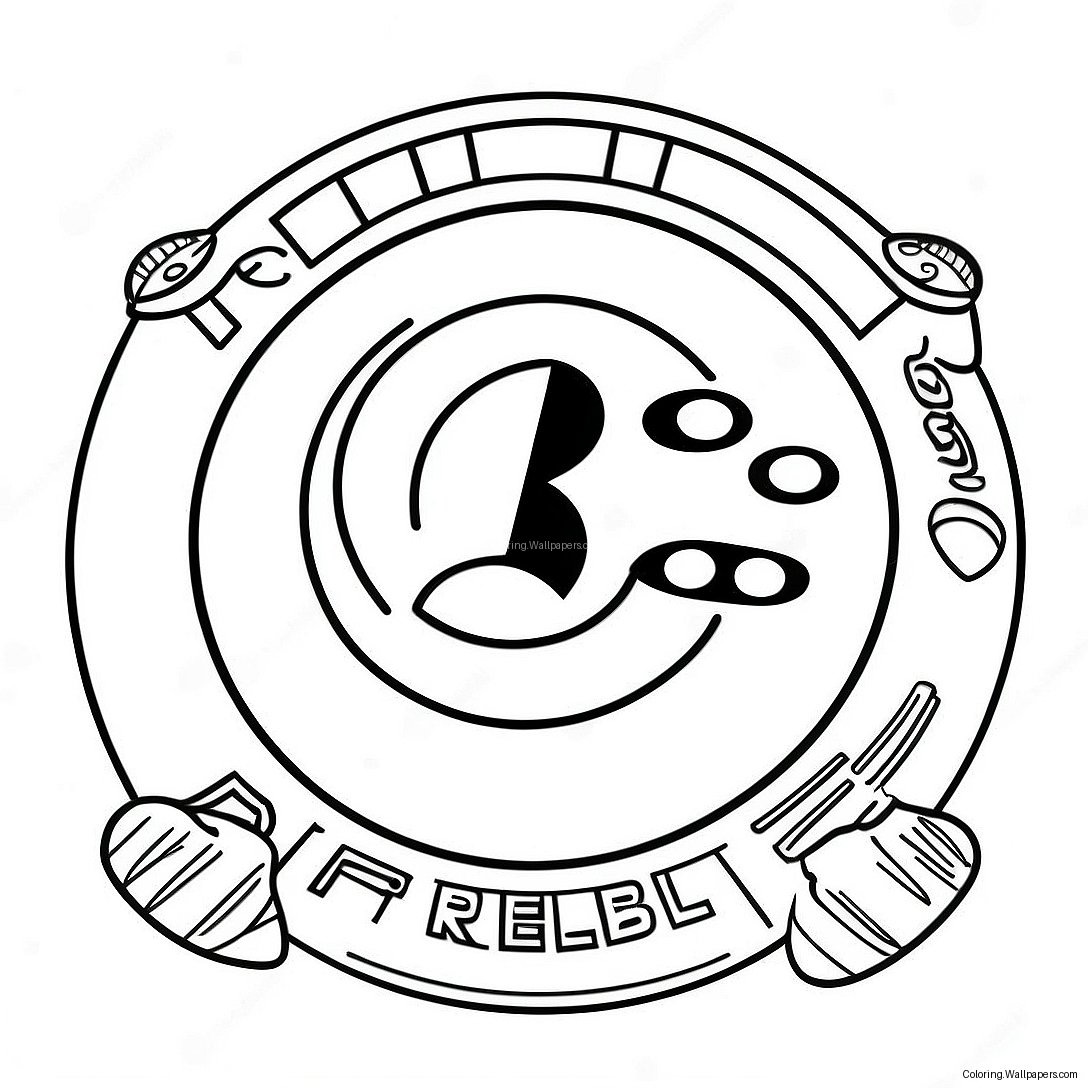 Pittsburgh Steelers Logo Coloring Page 5009