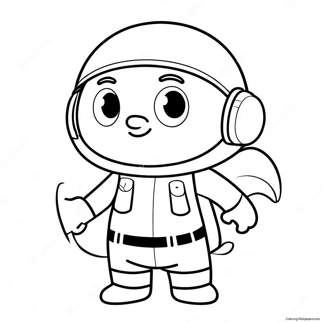 Pk Xd Character Adventure Coloring Page 50238