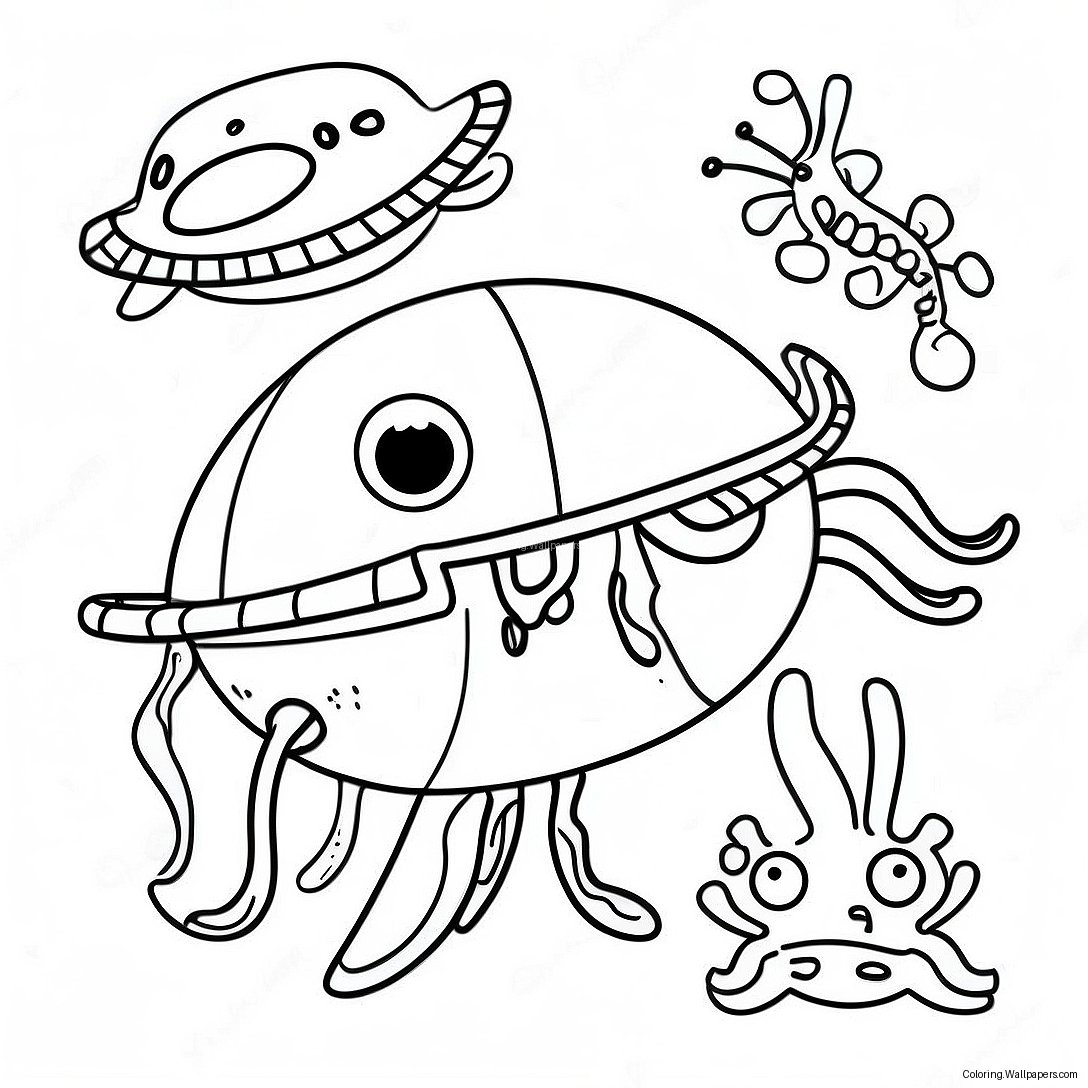 Página Para Colorear De Plankton 55043