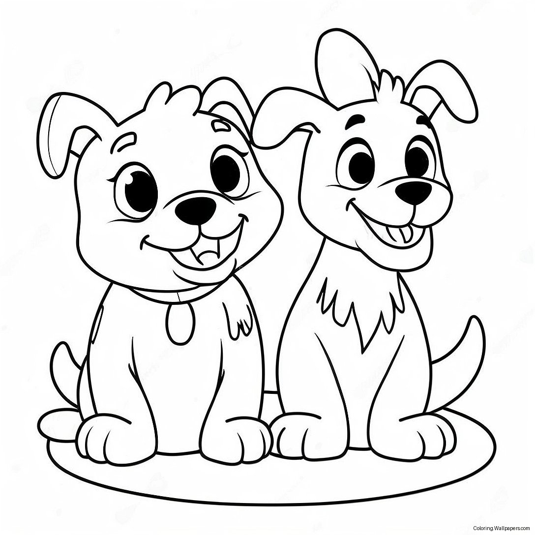 Legesyge Disney Hunde Malebog 46568