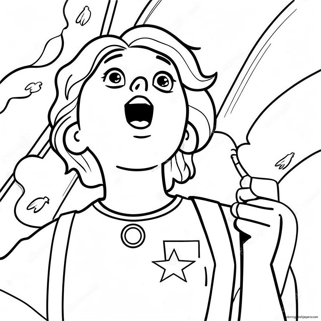 Pledge Of Allegiance Coloring Page 43392