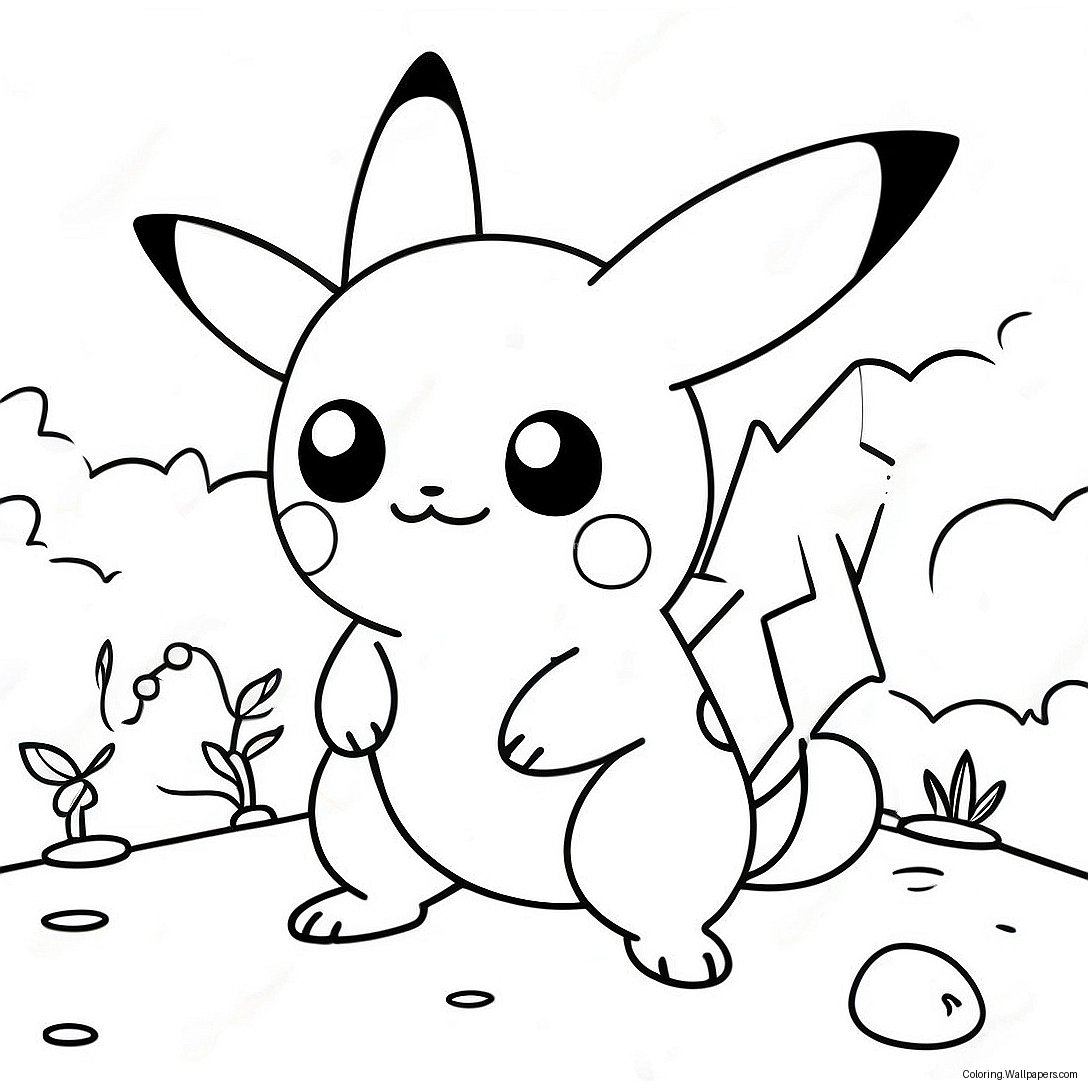 Pokemon Games Coloring Page 41713