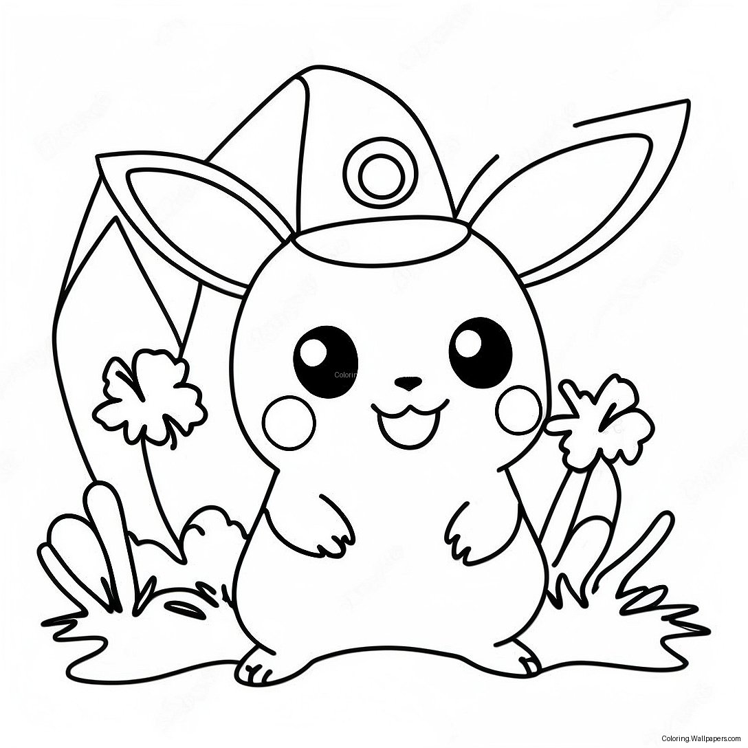 Pokemon Halloween Coloring Page 6090