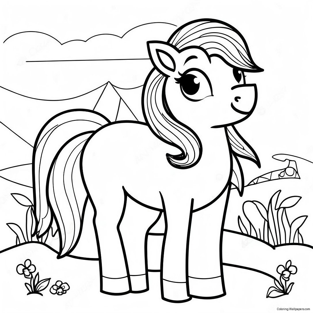 Pony Life Coloring Page 58494