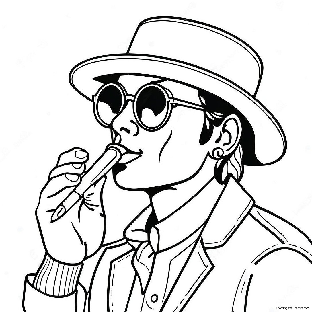 Pop Smoke Coloring Page 35673