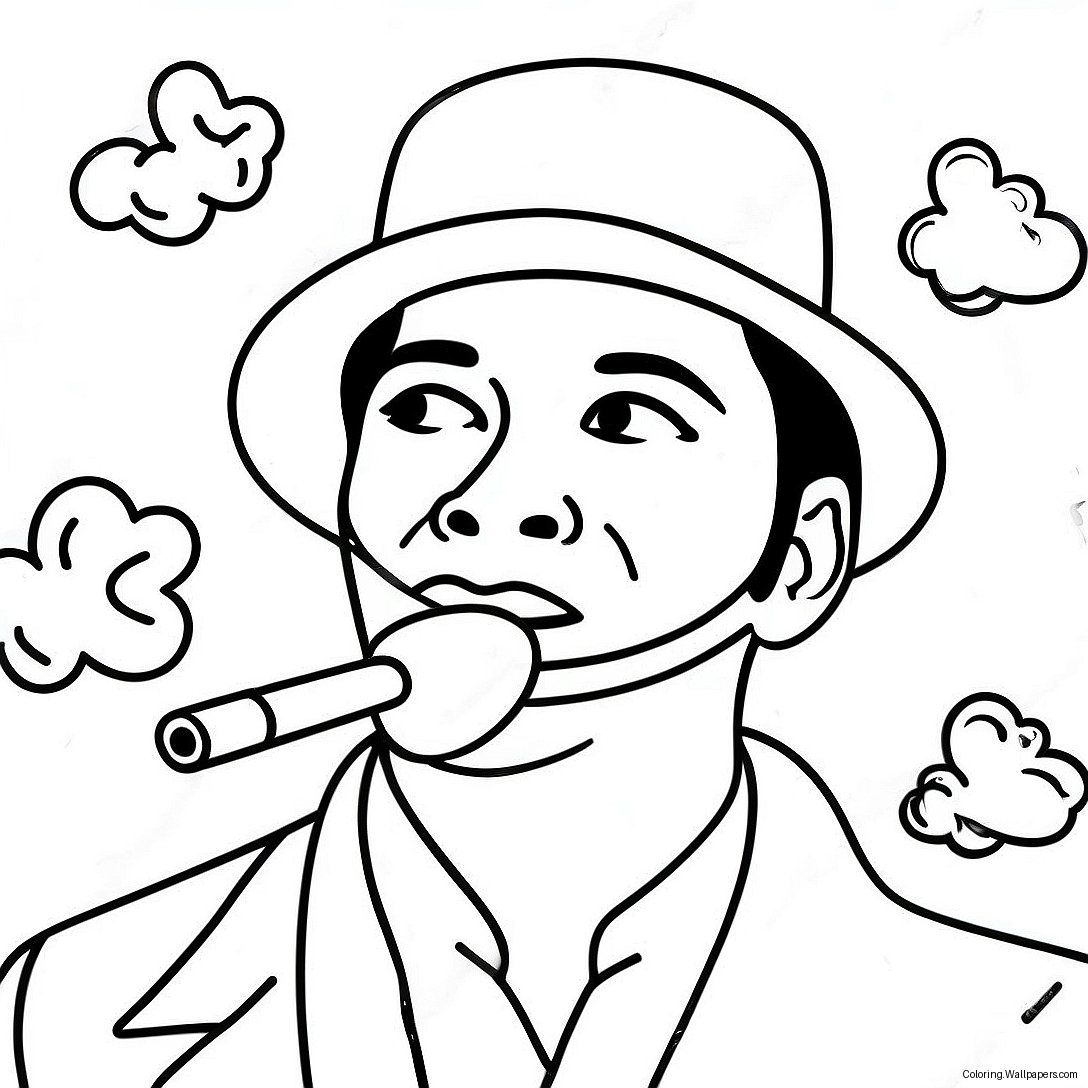 Pop Smoke Coloring Page 35674