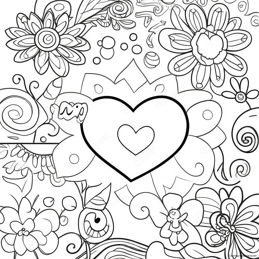 Positive Messages Coloring Page 44425