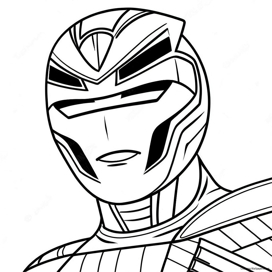 Página Para Colorear De Power Ranger 55937