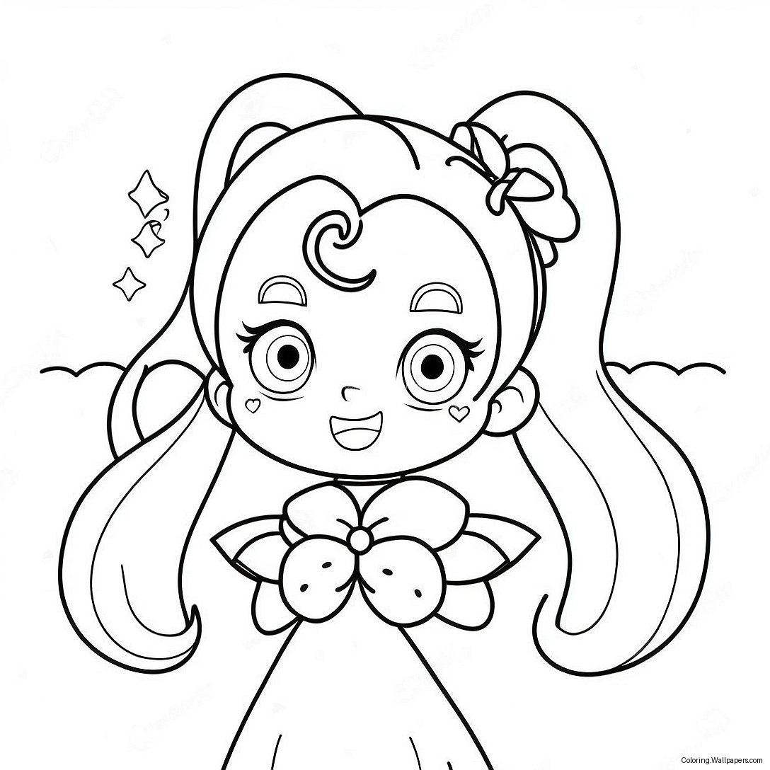 Precure Coloring Page 22594