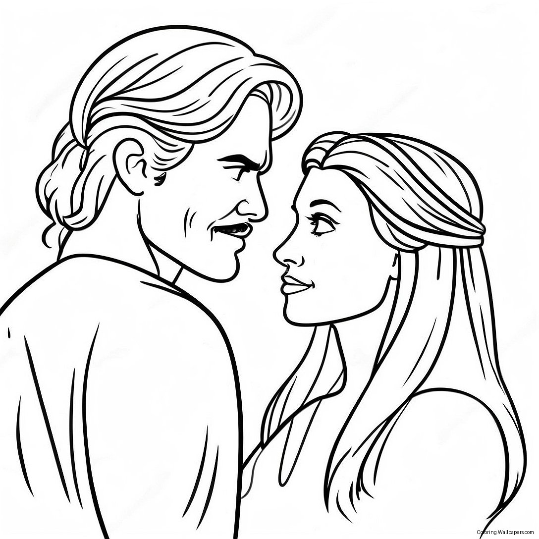 Princess Bride Coloring Page 31821