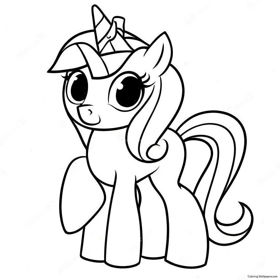 Princess Cadance Coloring Page 54011