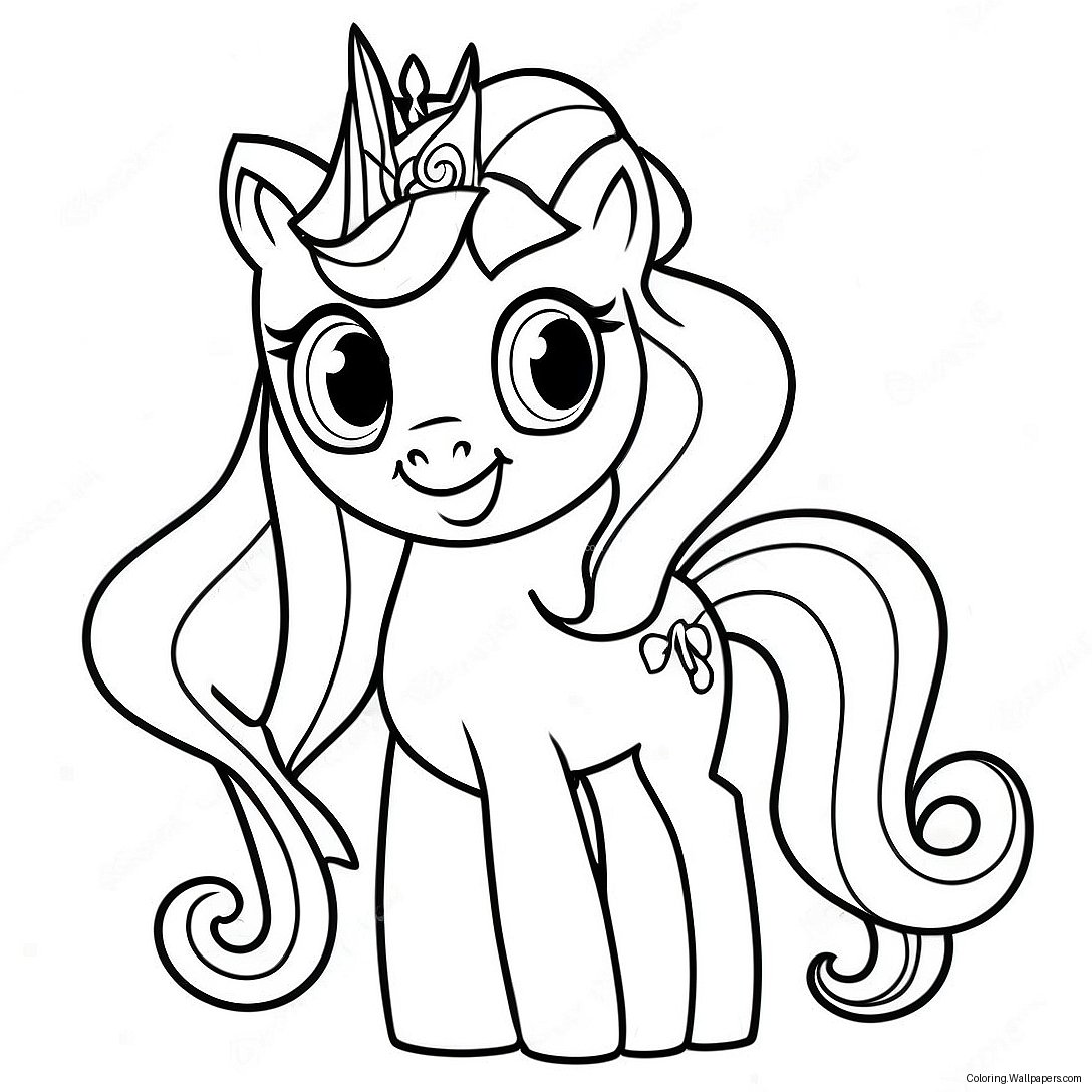 Princess Cadence Coloring Page 43536