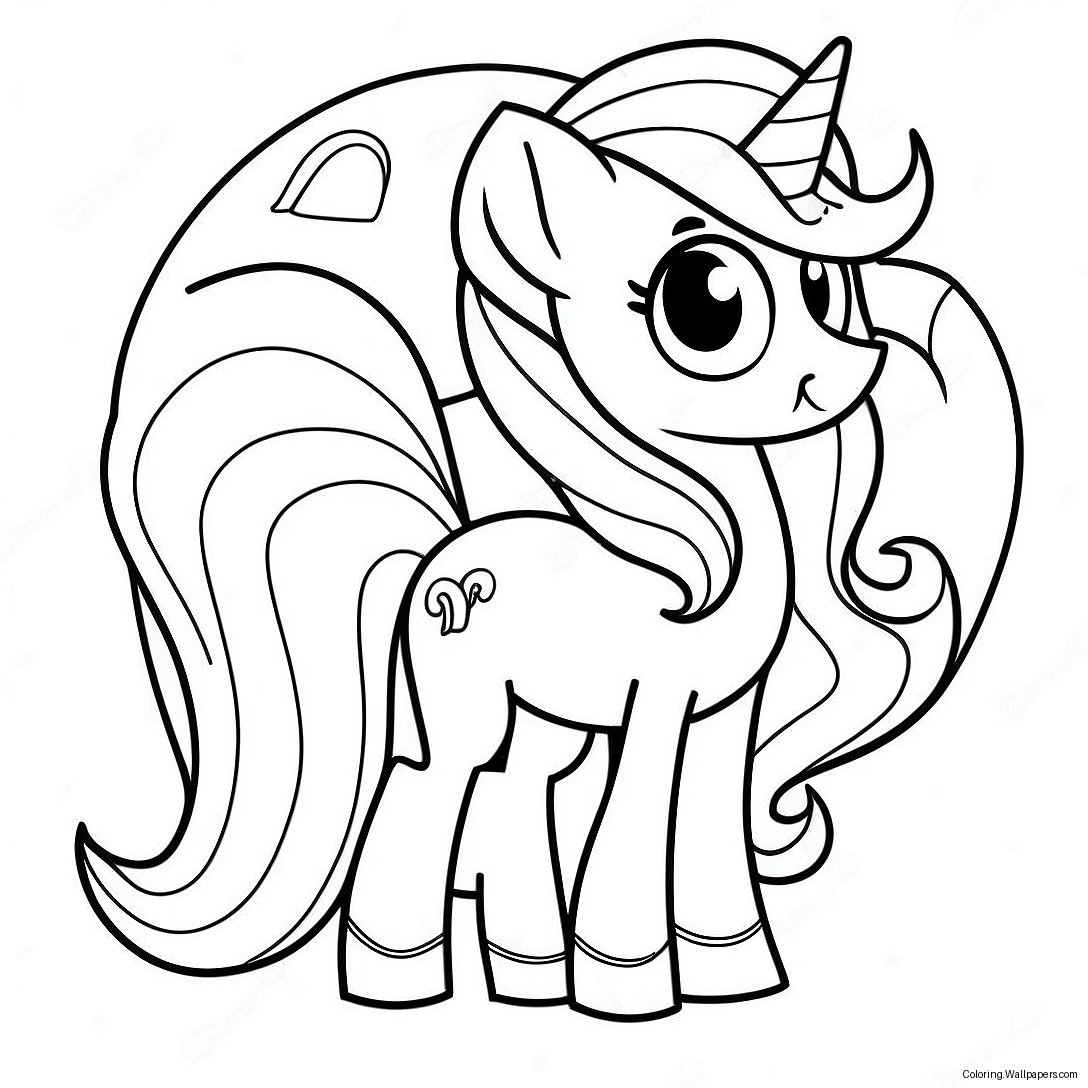 Princess Luna Coloring Page 28629